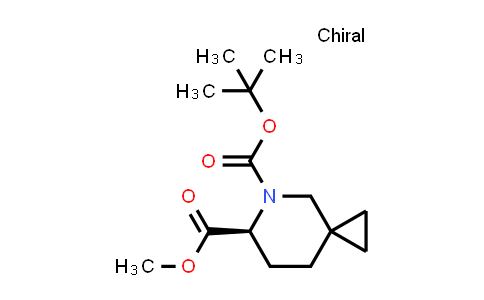 2940865-82-5 | O5-tert-butyl O6-methyl (6S)-5-azaspiro[2.5]octane-5,6-dicarboxylate