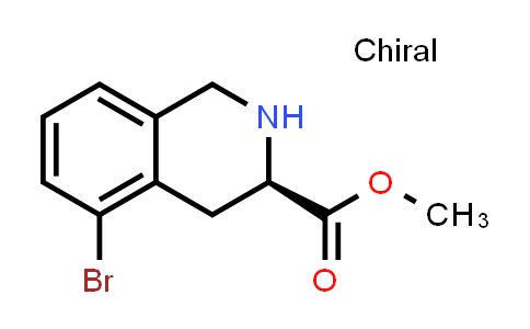 1638677-19-6 | methyl (3R)-5-bromo-1,2,3,4-tetrahydroisoquinoline-3-carboxylate