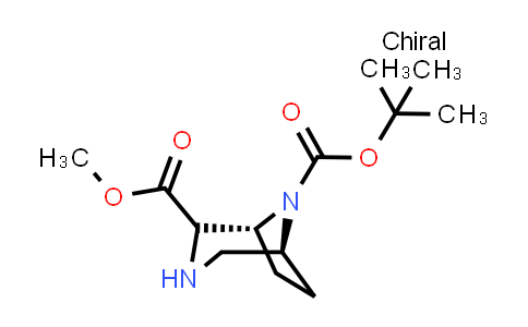 2891993-30-7 | O8-tert-butyl O2-methyl (1R,5S)-3,8-diazabicyclo[3.2.1]octane-2,8-dicarboxylate