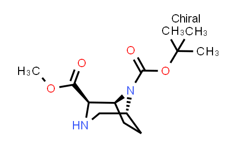 2940857-40-7 | O8-tert-butyl O2-methyl (1S,2R,5R)-3,8-diazabicyclo[3.2.1]octane-2,8-dicarboxylate