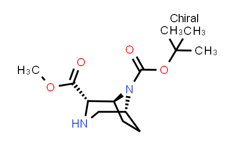 2940861-70-9 | O8-tert-butyl O2-methyl (1S,2S,5R)-3,8-diazabicyclo[3.2.1]octane-2,8-dicarboxylate