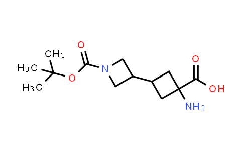 2355496-79-4 | 1-amino-3-(1-tert-butoxycarbonylazetidin-3-yl)cyclobutanecarboxylic acid