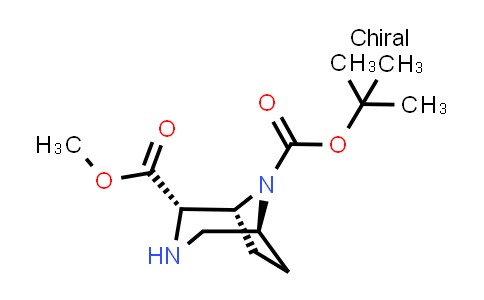 MC850354 | 2940860-09-1 | O8-tert-butyl O2-methyl (1R,2S,5S)-3,8-diazabicyclo[3.2.1]octane-2,8-dicarboxylate