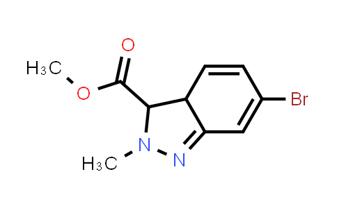 MC850360 | 2922831-56-7 | methyl 6-bromo-2-methyl-3,3a-dihydro-2H-indazole-3-carboxylate