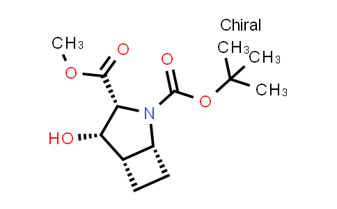 MC850364 | 2940859-96-9 | O2-tert-butyl O3-methyl (1R,3R,4S,5S)-4-hydroxy-2-azabicyclo[3.2.0]heptane-2,3-dicarboxylate