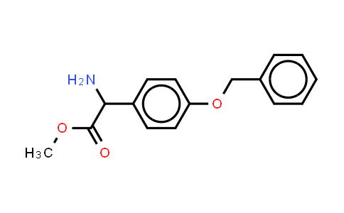 CAS No. 71829-83-9, methyl 2-amino-2-[4-(benzyloxy)phenyl]acetate