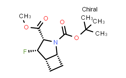 MC850391 | 2940873-01-6 | O2-tert-butyl O3-methyl (1R,3S,4S,5S)-4-fluoro-2-azabicyclo[3.2.0]heptane-2,3-dicarboxylate