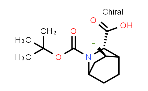 MC850394 | 1272757-37-5 | rel-(3S,5R)-2-tert-butoxycarbonyl-5-fluoro-2-azabicyclo[2.2.2]octane-3-carboxylic acid