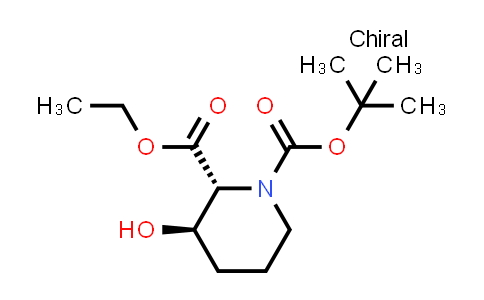 1073611-04-7 | O1-tert-butyl O2-ethyl (2R,3R)-3-hydroxypiperidine-1,2-dicarboxylate