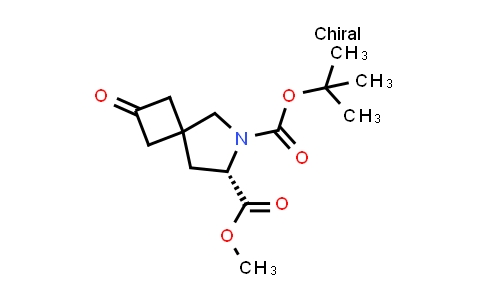 2920187-88-6 | O6-tert-butyl O7-methyl (7S)-2-oxo-6-azaspiro[3.4]octane-6,7-dicarboxylate