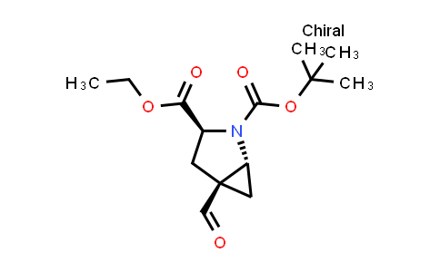 2243490-61-9 | O2-tert-butyl O3-ethyl (1R,3S,5S)-5-formyl-2-azabicyclo[3.1.0]hexane-2,3-dicarboxylate