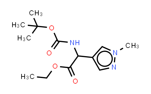 2940937-47-1 | ethyl 2-(tert-butoxycarbonylamino)-2-(1-methylpyrazol-4-yl)acetate