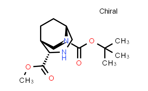 2940856-48-2 | O6-tert-butyl O2-methyl (1R,2S,5R)-3,6-diazabicyclo[3.2.2]nonane-2,6-dicarboxylate