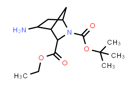 1822593-43-0 | O2-tert-butyl O3-ethyl 5-amino-2-azabicyclo[2.2.1]heptane-2,3-dicarboxylate