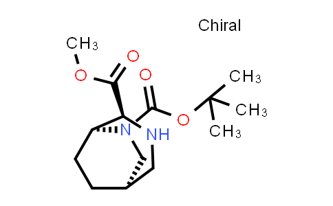 2940867-16-1 | O6-tert-butyl O4-methyl (1R,4S,5S)-3,6-diazabicyclo[3.2.2]nonane-4,6-dicarboxylate
