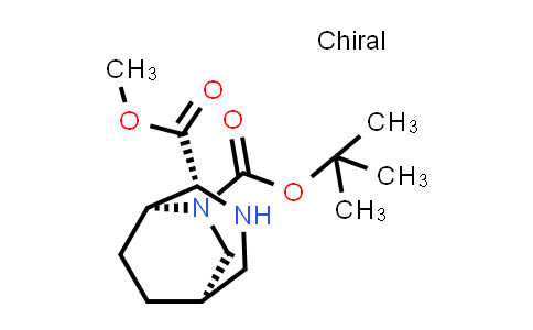 2920179-48-0 | O6-tert-butyl O4-methyl (1R,4R,5S)-3,6-diazabicyclo[3.2.2]nonane-4,6-dicarboxylate