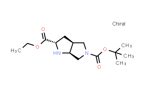2361922-75-8 | O5-tert-butyl O2-ethyl (2S,3aS,6aS)-2,3,3a,4,6,6a-hexahydro-1H-pyrrolo[2,3-c]pyrrole-2,5-dicarboxylate
