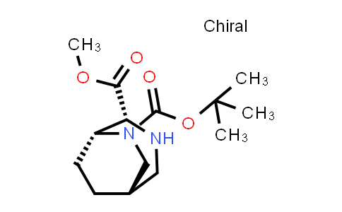 2940870-95-9 | O6-tert-butyl O4-methyl (1S,4R,5R)-3,6-diazabicyclo[3.2.2]nonane-4,6-dicarboxylate