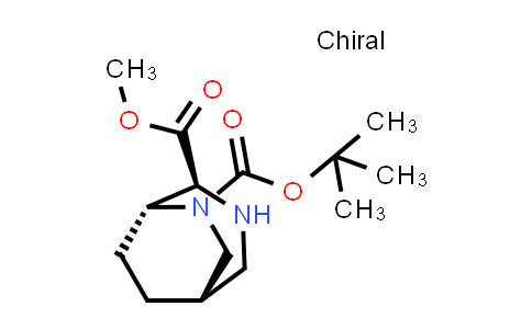 2920197-07-3 | O6-tert-butyl O4-methyl (1S,4S,5R)-3,6-diazabicyclo[3.2.2]nonane-4,6-dicarboxylate