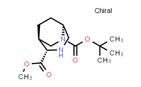 2940858-19-3 | O6-tert-butyl O2-methyl (1S,2S,5S)-3,6-diazabicyclo[3.2.2]nonane-2,6-dicarboxylate