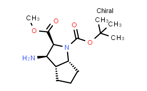 2940859-28-7 | O1-tert-butyl O2-methyl (2S,3R,3aR,6aR)-3-amino-3,3a,4,5,6,6a-hexahydro-2H-cyclopenta[b]pyrrole-1,2-dicarboxylate