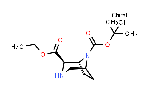 2376316-89-9 | O8-tert-butyl O2-ethyl (1R,2R,5S)-3,8-diazabicyclo[3.2.1]octane-2,8-dicarboxylate