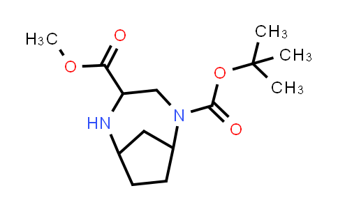 2382938-26-1 | O2-tert-butyl O4-methyl 2,5-diazabicyclo[4.2.1]nonane-2,4-dicarboxylate