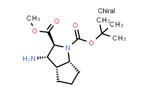 2940871-26-9 | O1-tert-butyl O2-methyl (2S,3S,3aR,6aR)-3-amino-3,3a,4,5,6,6a-hexahydro-2H-cyclopenta[b]pyrrole-1,2-dicarboxylate