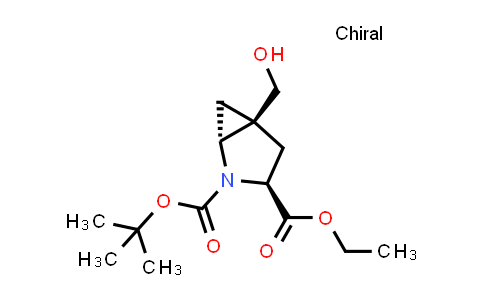 1386461-22-8 | O2-tert-butyl O3-ethyl (1R,3S,5S)-5-(hydroxymethyl)-2-azabicyclo[3.1.0]hexane-2,3-dicarboxylate