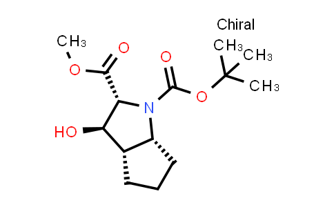 CAS No. 2940859-31-2, O1-tert-butyl O2-methyl (2R,3R,3aS,6aR)-3-hydroxy-3,3a,4,5,6,6a-hexahydro-2H-cyclopenta[b]pyrrole-1,2-dicarboxylate