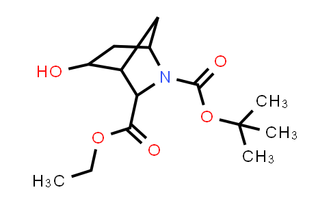 1698691-34-7 | O2-tert-butyl O3-ethyl 5-hydroxy-2-azabicyclo[2.2.1]heptane-2,3-dicarboxylate