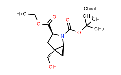 1386461-23-9 | O2-tert-butyl O3-ethyl (1S,3S,5R)-5-(hydroxymethyl)-2-azabicyclo[3.1.0]hexane-2,3-dicarboxylate