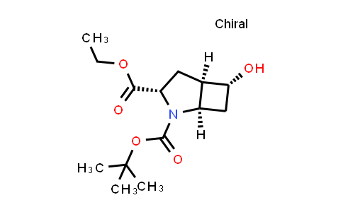 CAS No. 2797238-28-7, O2-tert-butyl O3-ethyl (1R,3S,5R,6R)-6-hydroxy-2-azabicyclo[3.2.0]heptane-2,3-dicarboxylate
