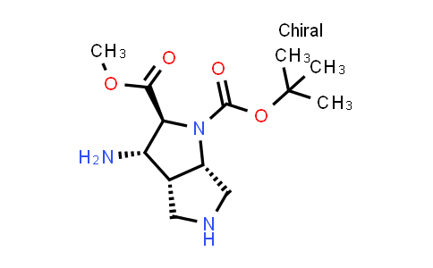 2940868-51-7 | O1-tert-butyl O2-methyl (2S,3S,3aR,6aS)-3-amino-3,3a,4,5,6,6a-hexahydro-2H-pyrrolo[3,4-b]pyrrole-1,2-dicarboxylate