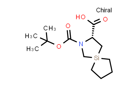 1334313-95-9 | (3R)-2-tert-butoxycarbonyl-2-aza-5-silaspiro[4.4]nonane-3-carboxylic acid