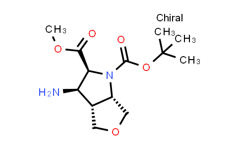 2940876-99-1 | O1-tert-butyl O2-methyl (2S,3R,3aR,6aS)-3-amino-2,3,3a,4,6,6a-hexahydrofuro[3,4-b]pyrrole-1,2-dicarboxylate
