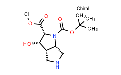 2940873-06-1 | O1-tert-butyl O2-methyl (2R,3S,3aS,6aS)-3-hydroxy-3,3a,4,5,6,6a-hexahydro-2H-pyrrolo[3,4-b]pyrrole-1,2-dicarboxylate