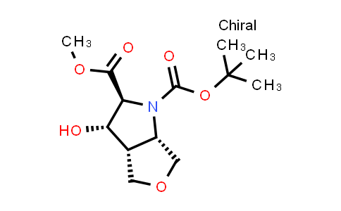 2940859-41-4 | O1-tert-butyl O2-methyl (2S,3S,3aR,6aS)-3-hydroxy-2,3,3a,4,6,6a-hexahydrofuro[3,4-b]pyrrole-1,2-dicarboxylate