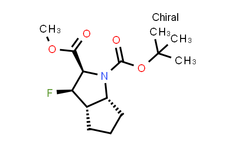 2940876-90-2 | O1-tert-butyl O2-methyl (2R,3R,3aS,6aR)-3-fluoro-3,3a,4,5,6,6a-hexahydro-2H-cyclopenta[b]pyrrole-1,2-dicarboxylate
