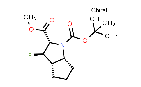 2940861-73-2 | O1-tert-butyl O2-methyl (2S,3R,3aS,6aR)-3-fluoro-3,3a,4,5,6,6a-hexahydro-2H-cyclopenta[b]pyrrole-1,2-dicarboxylate