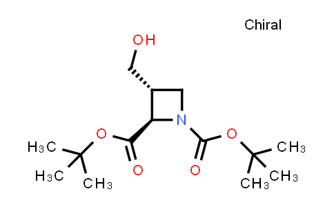 2940858-88-6 | ditert-butyl (2R,3R)-3-(hydroxymethyl)azetidine-1,2-dicarboxylate