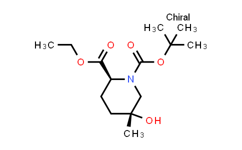 2381952-98-1 | O1-tert-butyl O2-ethyl (2S,5R)-5-hydroxy-5-methyl-piperidine-1,2-dicarboxylate