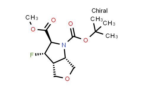 2940860-97-7 | O1-tert-butyl O2-methyl (2R,3S,3aR,6aS)-3-fluoro-2,3,3a,4,6,6a-hexahydrofuro[3,4-b]pyrrole-1,2-dicarboxylate