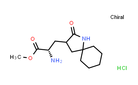 2723438-53-5 | methyl (2S)-2-amino-3-(2-oxo-1-azaspiro[4.5]decan-3-yl)propanoate;hydrochloride