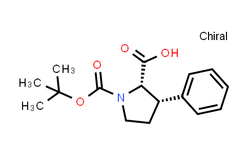 462124-94-3 | (2S,3S)-1-tert-butoxycarbonyl-3-phenyl-pyrrolidine-2-carboxylic acid