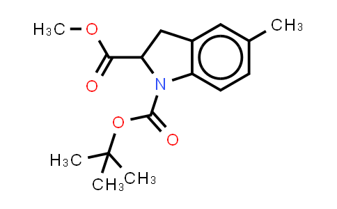CAS No. 2764663-83-2, O1-tert-butyl O2-methyl 5-methylindoline-1,2-dicarboxylate