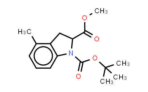 2764663-82-1 | O1-tert-butyl O2-methyl 4-methylindoline-1,2-dicarboxylate