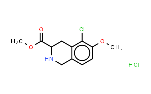 MC850662 | 2766800-11-5 | methyl 5-chloro-6-methoxy-1,2,3,4-tetrahydroisoquinoline-3-carboxylate;hydrochloride