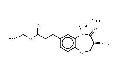 CAS No. 2382812-43-1, ethyl 3-[(3S)-3-amino-5-methyl-4-oxo-2,3-dihydro-1,5-benzoxazepin-7-yl]propanoate