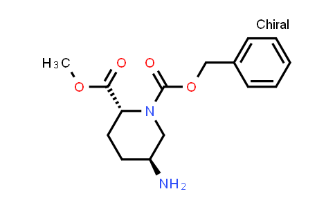 MC850665 | 2306253-25-6 | O1-benzyl O2-methyl trans-5-aminopiperidine-1,2-dicarboxylate